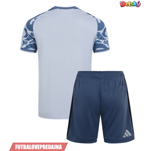 Lacne Dětský Futbalové dres Eintracht Frankfurt 2026-27 Krátky Rukáv - Tretina (+ trenírky)